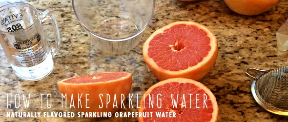 Naturally Flavored Sparkling Grapefruit Water