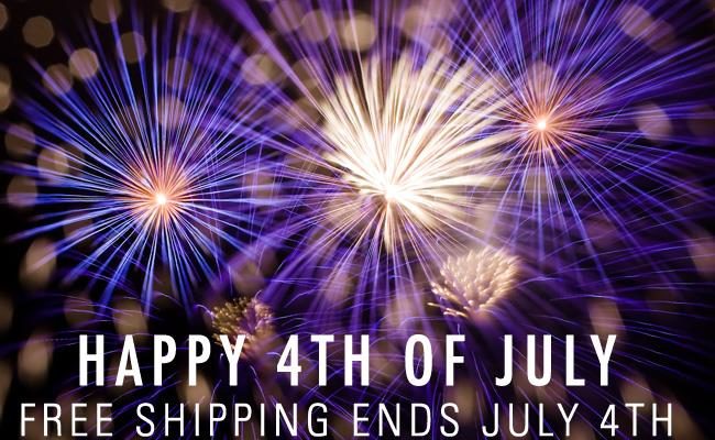 Independence Day Free Shipping Promotion