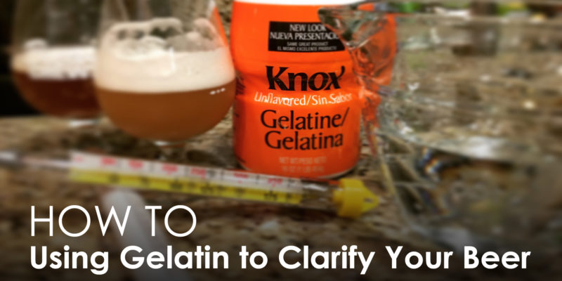 How to Use Gelatin to Clarify Your Beer