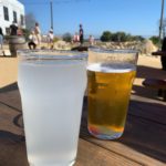 Hard seltzer and a kolsch from Topa Topa Brewing in Ventura, CA
